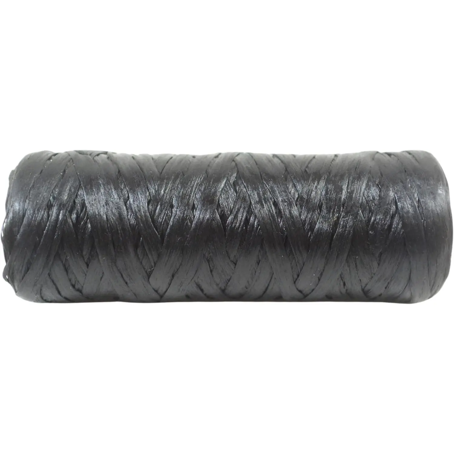 Bobbin Artificial  Sinew Waxed Flat Poly Thread, 20 Yards, 5-Ply, 70 LB Test (Black)