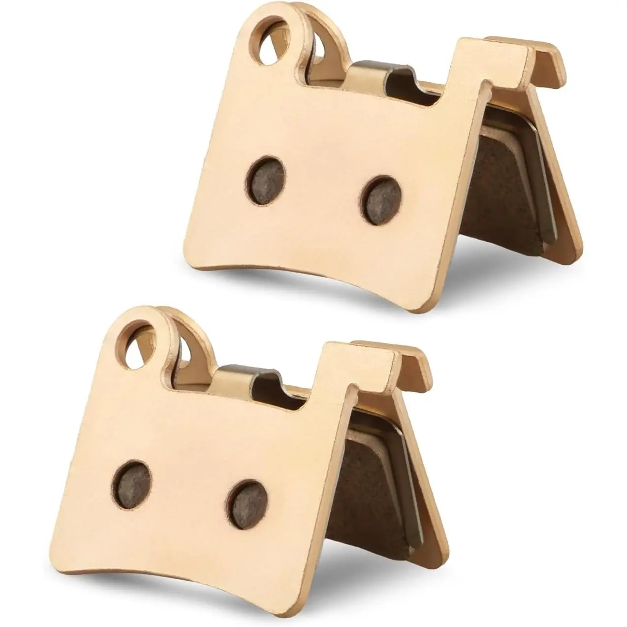 2PCS Brake Pads Fit for GT73/ Macfox X2/ Macfox X7 Electric Dirt Bike, Copper Metal Sintering Braking Disc Brake Pads