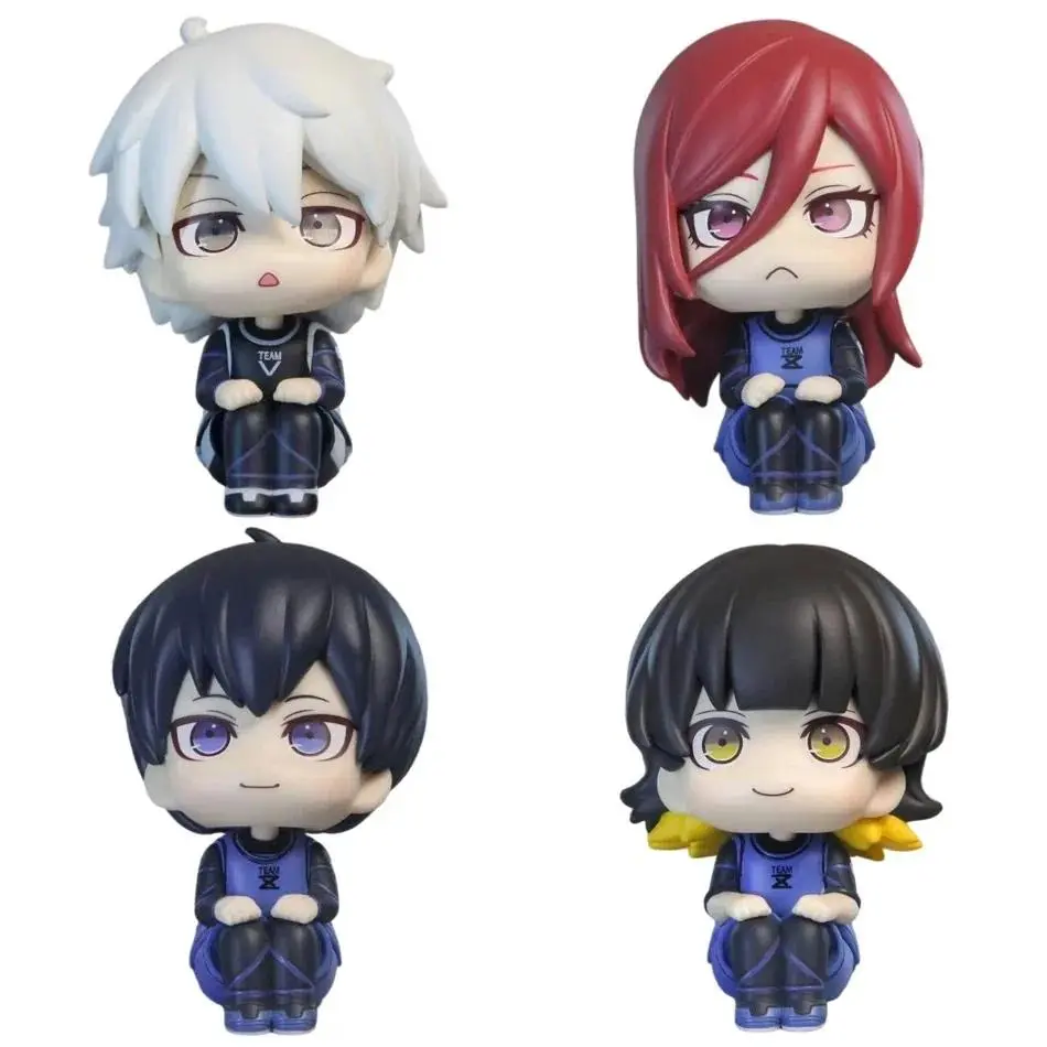 10cm Q Version Blue Lock Chibi Figurine Action Figures - Unisex Character Doll Action Figures for Collecting (Isagi Yoichi, Nagi Seishiro, Chigiri Hyoma) | Toys & Hobbies Collectibles