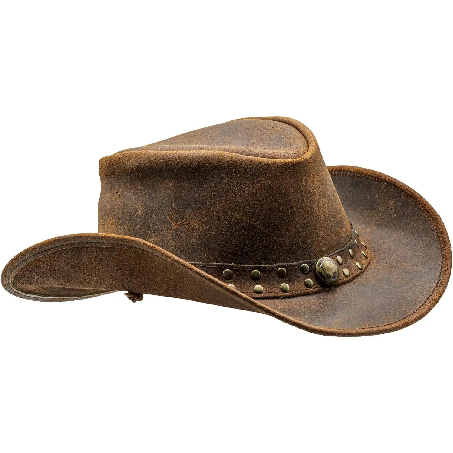 Leather Cowboy hat Also Worn as Outback hat   Australian Hats for Men & Women
