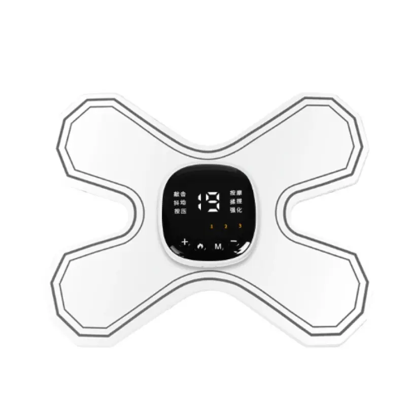 Low-frequency pulse heating massage pad