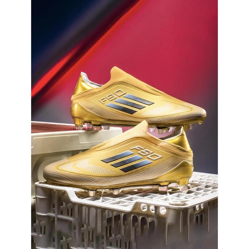 Competition Ready Mens Football Shoes Anti Slip AG Long Studs Professional Soccer Boots Breathable Design for Outdoor Training Turf Enhanced Grip Cleats