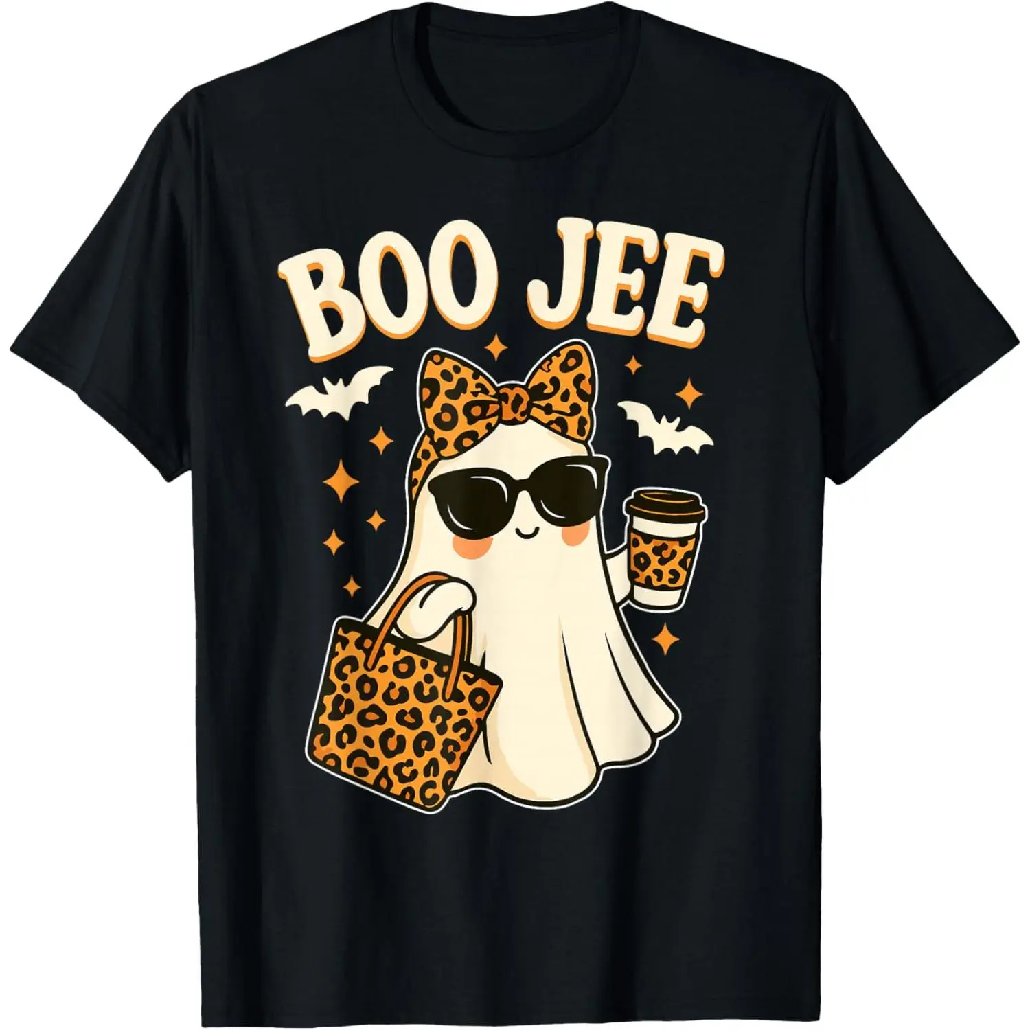 Boo JEE Ghost Shirt Halloween Women  Boojee Halloween T-Shirt