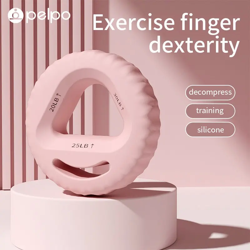 Silicone Grip Strengthener, Three-Level Hand Strength Trainer, Professional Finger Strength Training, Rehabilitation, Multiple Levels Available