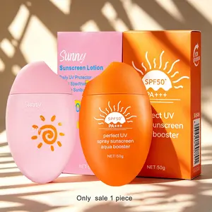 Non-Greasy Transparent Sunscreen Cream, Outdoor Protection, Face & Body Use, Beach & Military Essential, Family Skin Care, SPF
