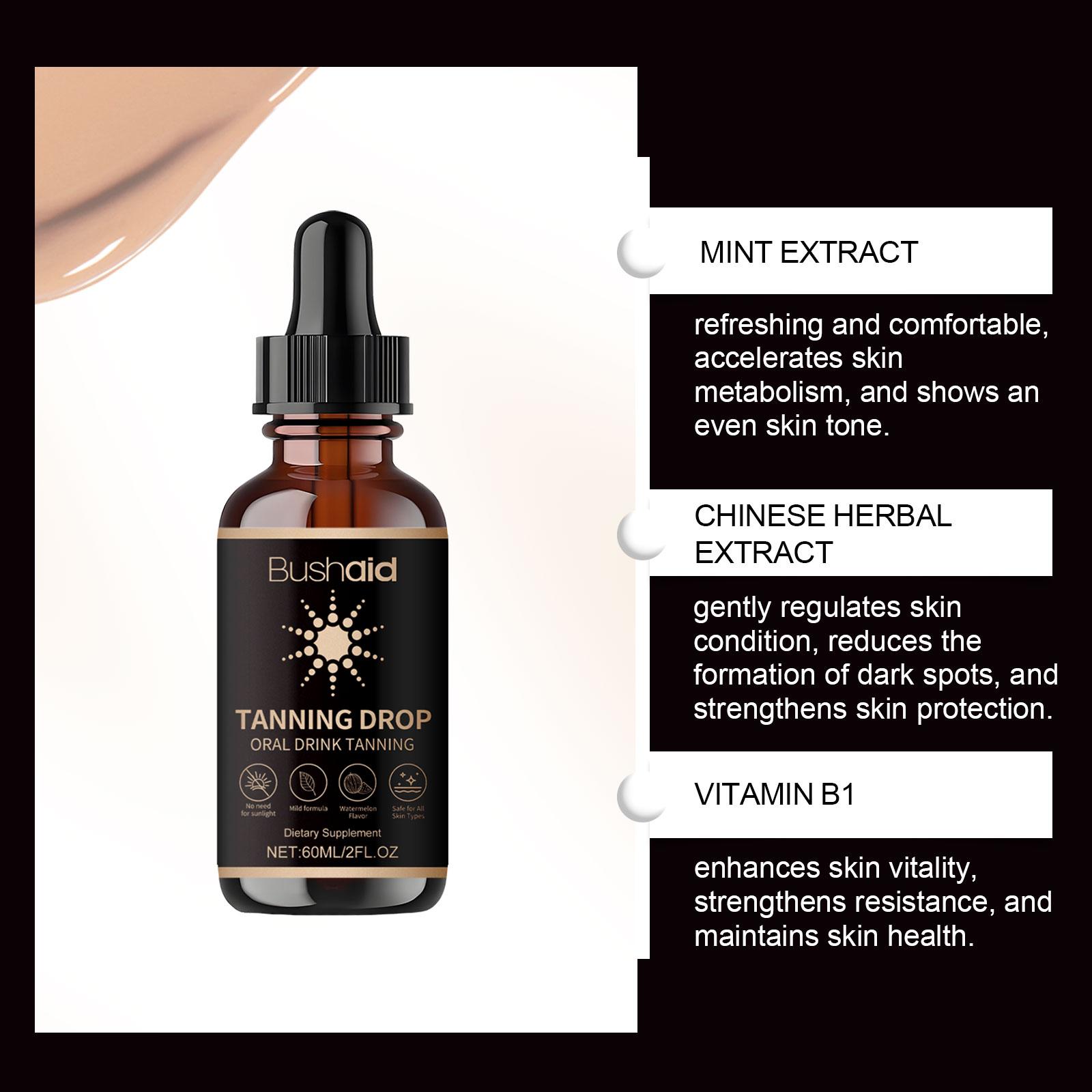 BushAid Sunless Tanning Drop Body Treatment