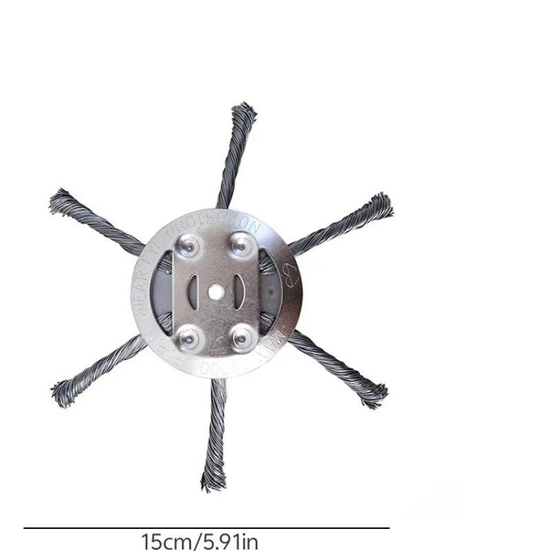 Grass Trimmer Wire Head for Lawn Mower, Replacement Cutting Head for Efficient Weed Removal, Ideal for Shrubs and Seedlings