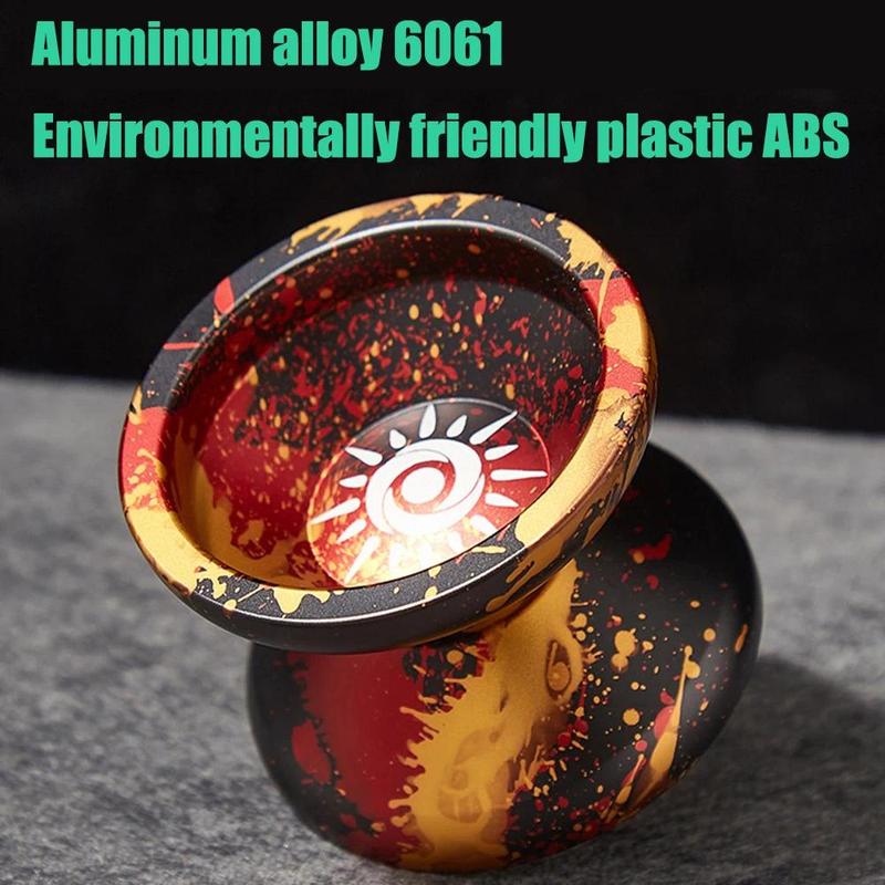 Yoyo Professional Magic Yoyo Metal Yoyo With 10 Ball Bearing Alloy Aluminum High Speed Unresponsive Yo Yo Classic Toys For Kids Yoyo Professional Magic Yoyo Metal Yoyo With 10 Ball Bearing Alloy Aluminum High Speed Unresponsive Yo Yo Classic Toys For Kids