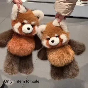 Cute Plush Toys Series, Scottish Highland Cow, Raccoon, Panda Plush Dolls, Adorable Farm Plush Toys, Christmas Birthday Gifts for Adults, Boys, Girls