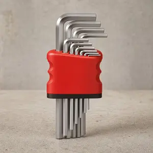 9-piece set with stand and hexagonal wrench