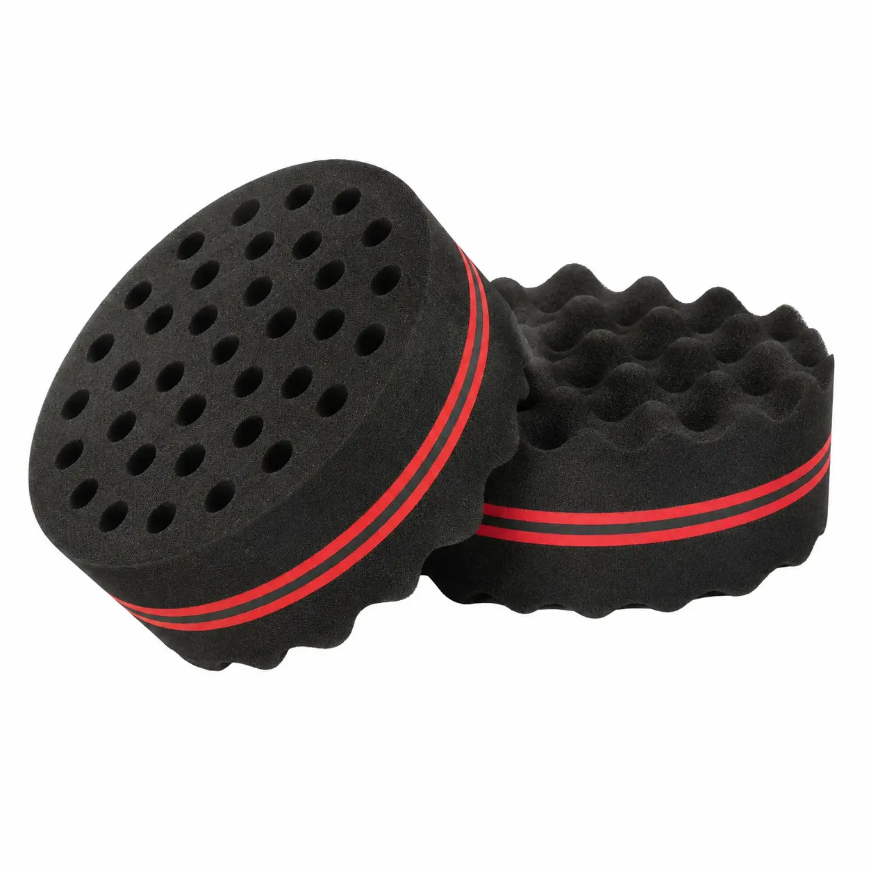 Double-Sided Hair Twist Sponge Tool for Effortless Afro, Coil, Dreadlock, Curl, and Wave Styling – Versatile Unisex Design Works with Short or Long Natural Hair, Soft Foam Texture for Gentle Grip and Defined Results