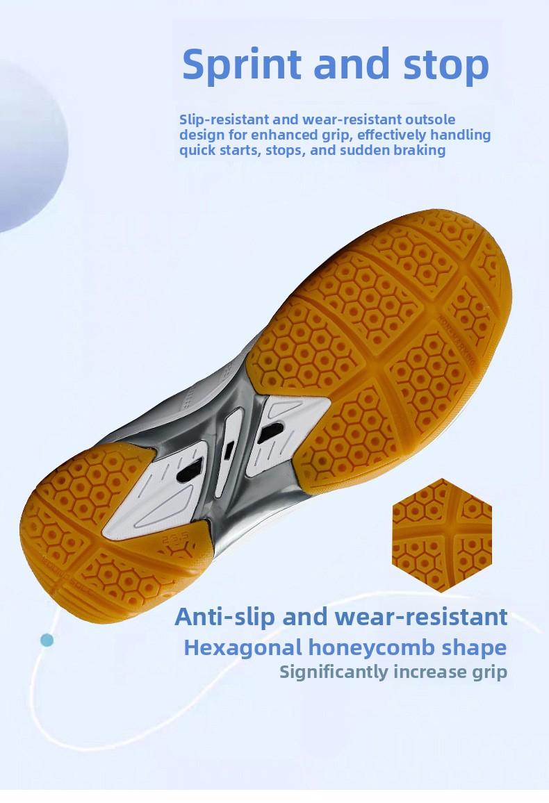 2026 New Model Badminton Shoes for Men, Breathable and Lightweight, Women's Badminton Training Shoes, Couple's Sports Shoes