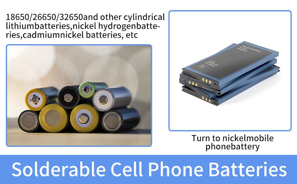 5000W Spot Welder, Mini Battery Spot Welder 9-Speed, Spot Machine DIY Kit with Nickel Strap and Spot Pen for 18650 Battery Pack