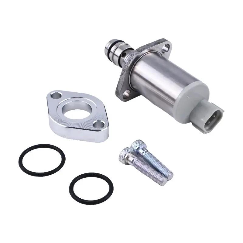 FridayParts Fuel Pump Suction Control Valve Set - Part Nos. DZ111135, RE531864 for John Deere 4045, 6068 Engines, 210G, 290GLC, 380GLC Excavators (for Fuel Pump Fix)