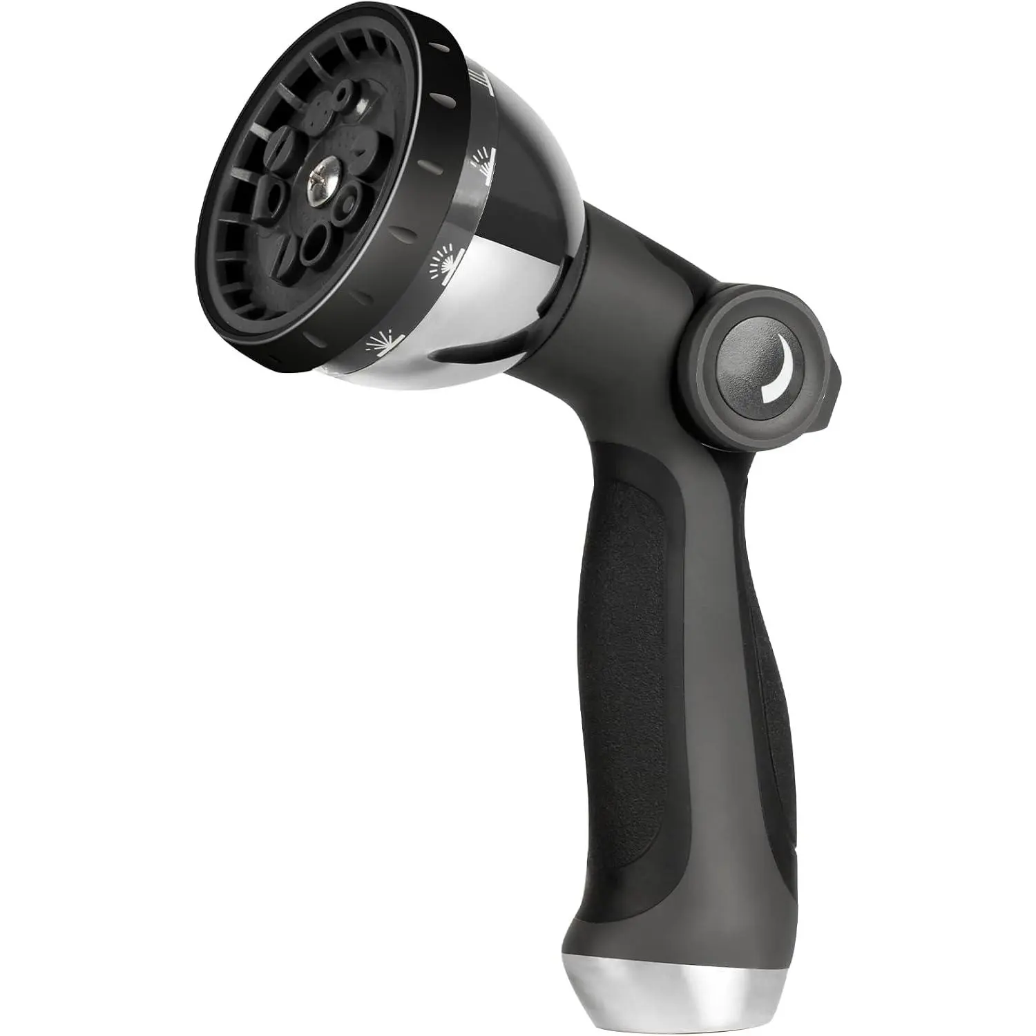 Garden Hose Nozzle Water  with 10 Adjustable Watering Patterns & Off Valve for Easy Water Control - High  Water Hose Nozzle for Garden Hose