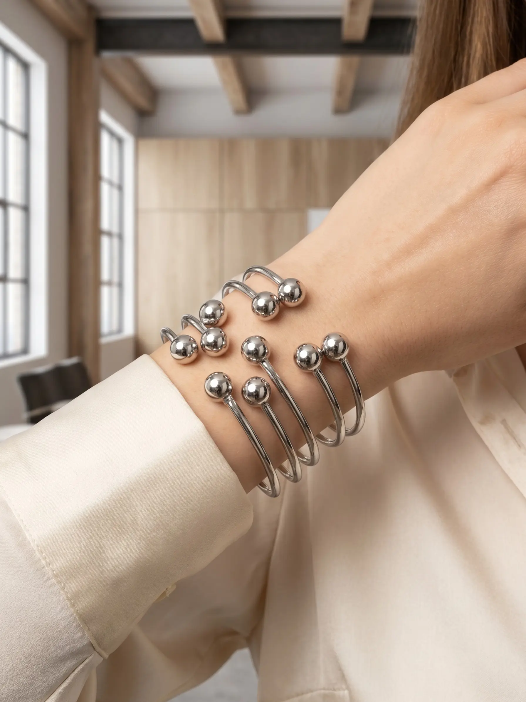 Boho Style Bangles, Fashionable Bangles for Women & Men, Trendy All-match & Exquisite Jewelry for Birthday Gift, Trendy Stack Bangle