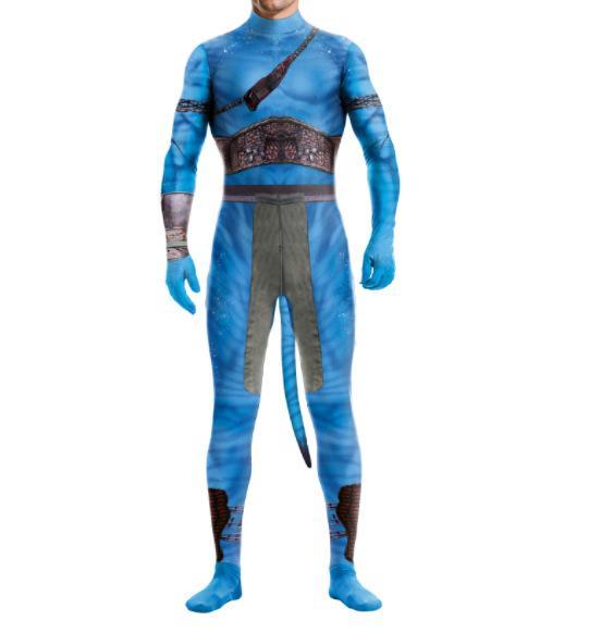 Avatar Halloween Costume For Adult Women Men  Avatar The Way of Water Tail Bodysuit Cosplay Alien Costume Birthday Party Clothes