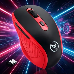 2.4g Wireless Office Mouse, Ergonomic 6-Button Optical Gaming Mouse, &, for Laptops, Pcs, MAC, 2 Aaa Batteries Required