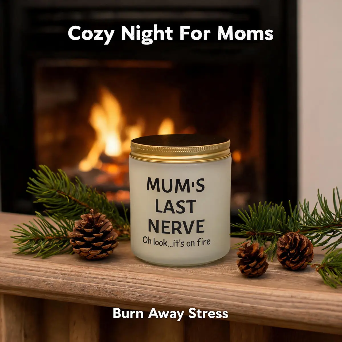 Elegant Gift Box Scented Candle Set, Perfect Mother's Day Present, Smoke-Free Aromatherapy Candle, Cozy Atmosphere Enhancer