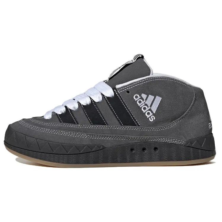Adidas Originals Adimatic Mid Lace-Up Sneakers for Men and Women – Slip-Resistant, Durable, Mid-Top Verifiable, with credentials and supporting global authentication