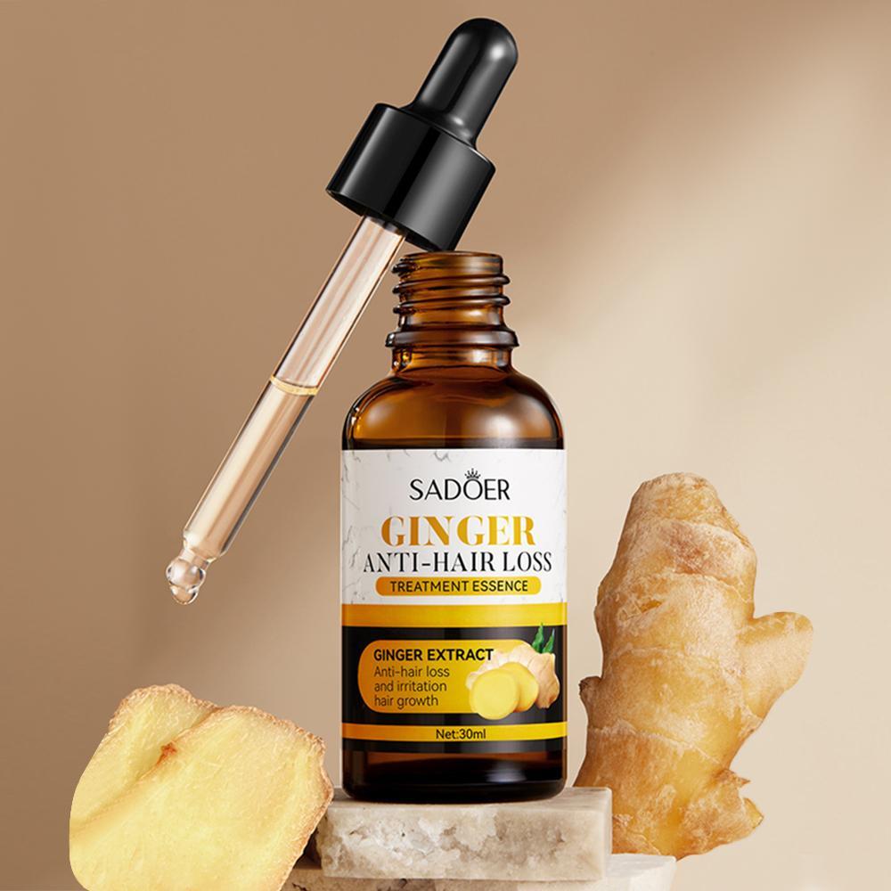 Ginger Hair Care Essence Moisturizing, Ginger Hair Care Essence, Hair Care & Styling Product for Women & Mens, Hair Products