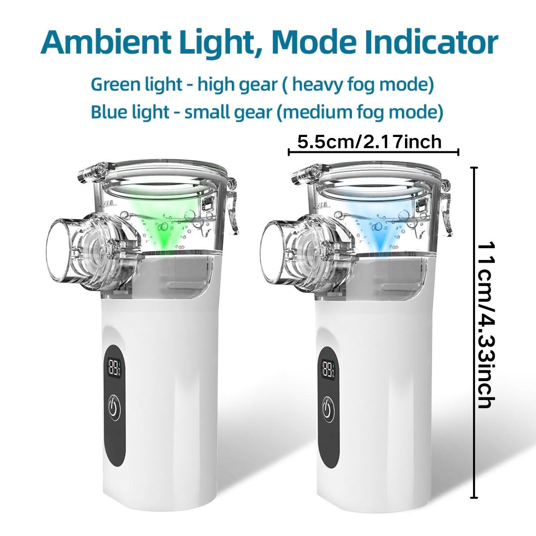 Portable Handheld Air Humidifier, 1 Box Rechargeable Electric Air Humidifier with Automatic Cleaning Function, Personal Care Appliances for Adults & Kids