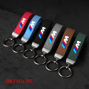 Car Suede Keychain Leather Key Chain Rings, Gift for Bmw M Power Performance, Models E46 E90 E60 F10 F30 E39 E36 F20 E87 G30 E92 G20 G30
