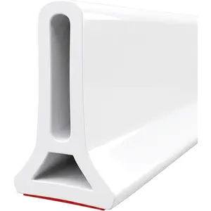 78Inch Collapsible Shower Threshold Water Dam 2" High Water Stopper Keep Water In Shower Dry Wet Separation Bathroom Wheelchair Accessible