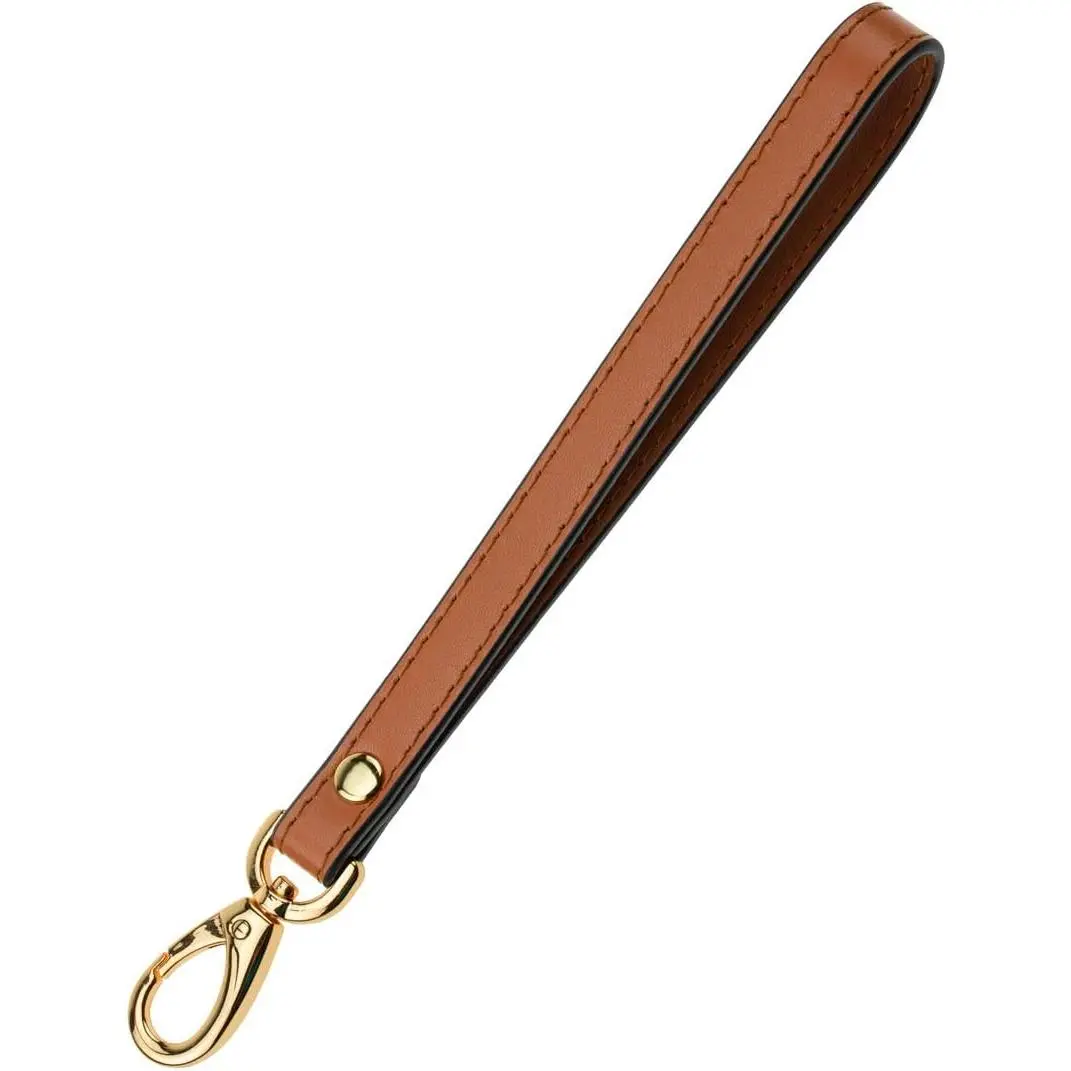 Genuine Leather Replacement Wristlet Strap Wrist Lanyard for Clutch Purse Key