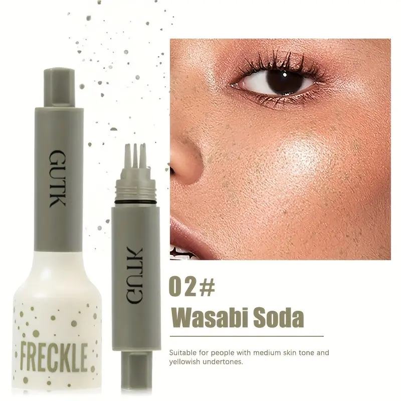Natural freckle small seal, natural easy to use color rendering, not easy to smudge, American freckles, waterproof and sweat-proof, draw wild natural freckle makeup