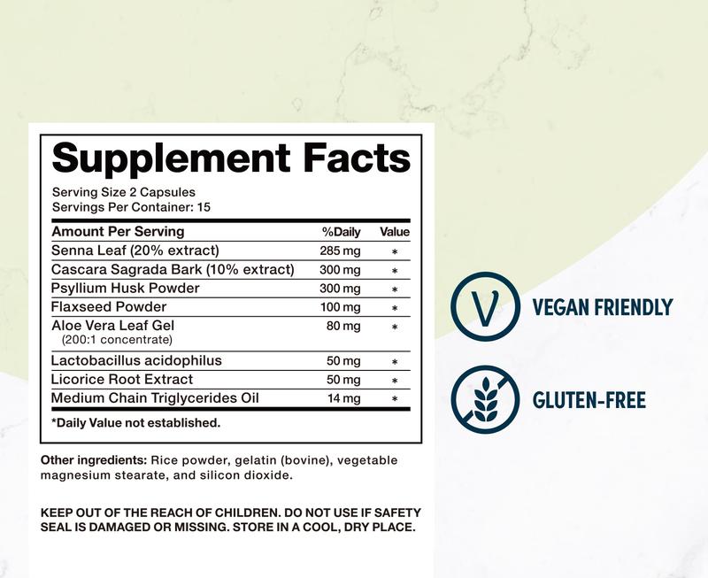 natural 【7-Day Lightness Challenge】Vbot Internal Cleanse - Purifying Formula! Ultimate Herbal Supplement: Senna Leaf, Aloe Vera, Psyllium Husk Powder! Gently cleanses and purifies, promotes healthy elimination. Say goodbye to heaviness! Safe and effective