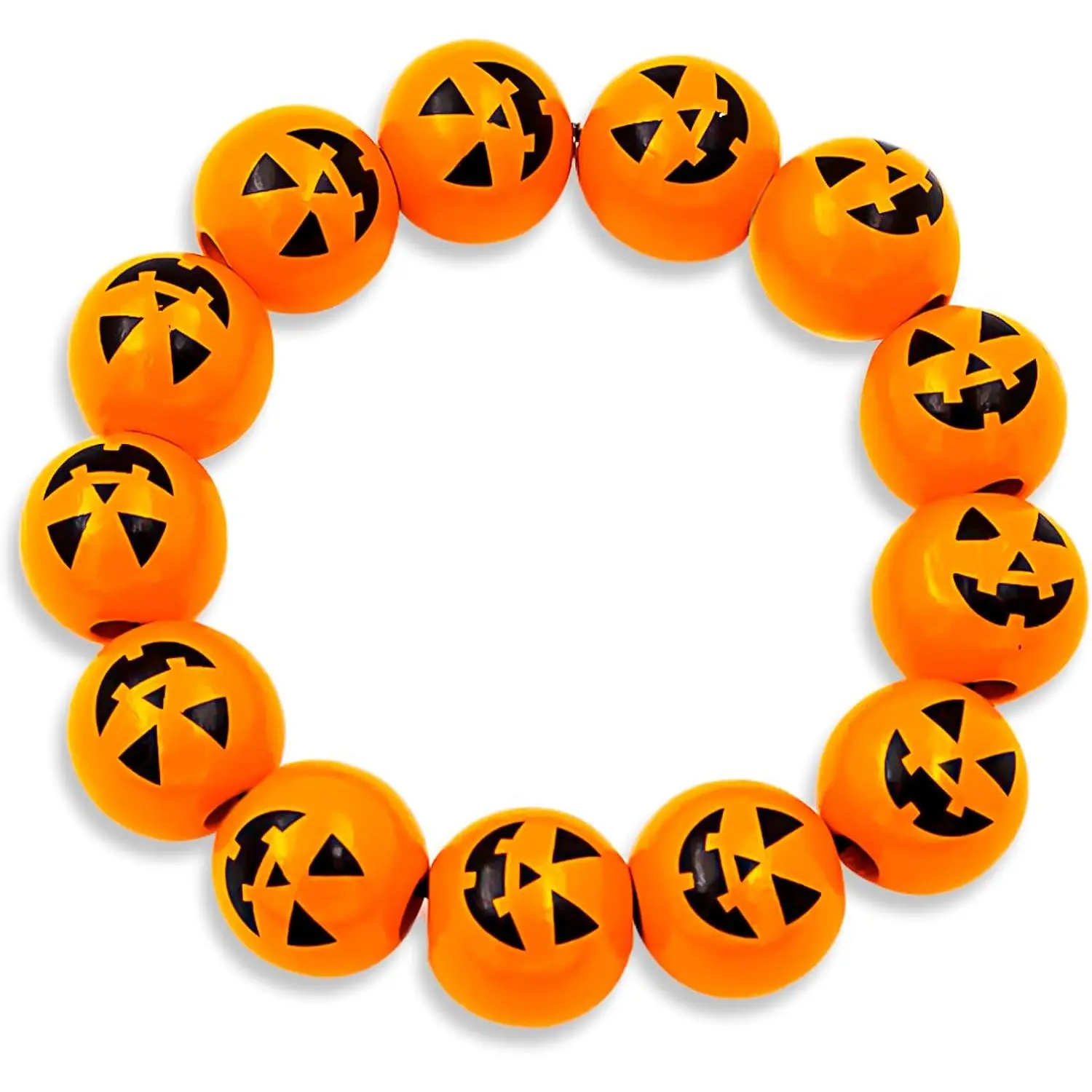 2025 Halloween Pumpkin Spider Bracelet for Women Men Adjustable  Bead Bracelet for Halloween Festival Party  Gifts