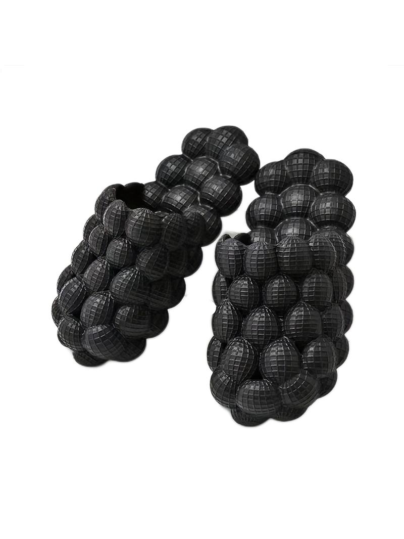 Women's Fashionable Bubble Slides, Casual Comfortable Home Slippers, Soft Non-slip Slippers for Indoor & Outdoor Wear, Walking Shoes, Soft Cushioned Slippers