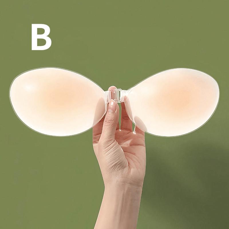 Silicone Invisible Strapless Bra, Self-adhesive Strapless Pusher Nipple Cover, Lingerie and Lingerie Accessories, Womenswear