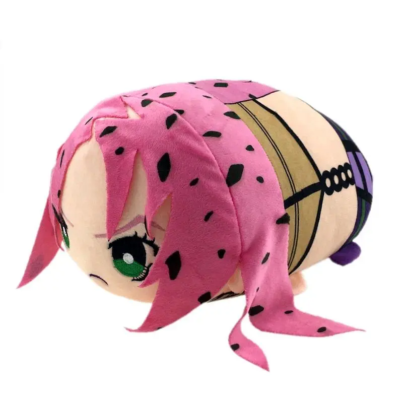 20cm JoJos Bizarre Adventure Plush Pillow Cushion Higashikata Josuke Giorno Giovanna Cosplay Stuffed Doll Anime Fans Toy