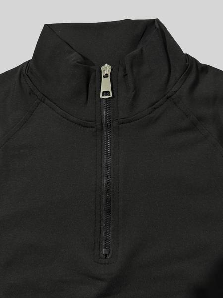 Trendy Beige Half - Zip Gym Shirt, Men’s Long - Sleeve, Breathable Material, Suitable for CrossFit, HIIT & Casual Athleisure, Gym Top