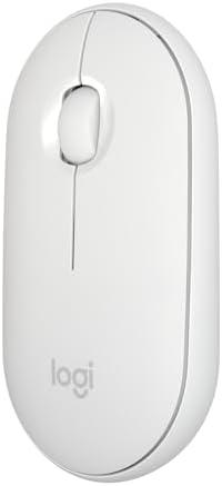 Bluetooth Mouse for MacBook/Laptop/Notebook/pc/iPad/Chromebook, Wireless Mouse forMacBook air/Pro (White)