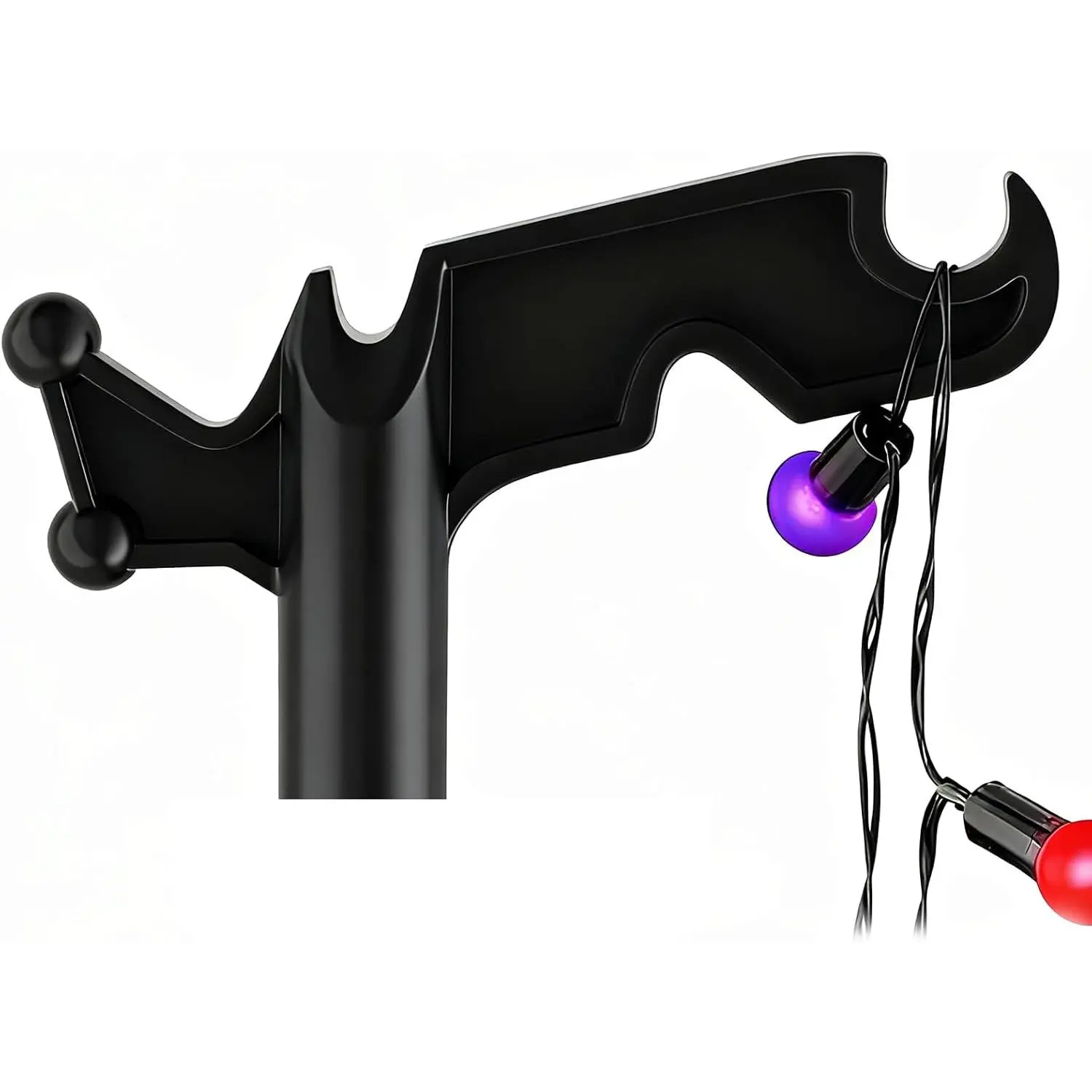 Multi-Purpose Utility Hook Attachment for Poles-Screw- Hook 3/4" Inner Diameter, Fits Threaded Poles Extension Poles & Broom Handles, Bird Feeder Pole Hanger Tool (Pole Not Included)