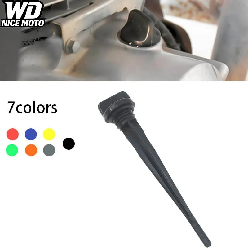 Wd Nice Moto Dip Stick Engine Oil Level Dipstick, Compatible with Lifan, Yx, 125cc, 140cc, Stomp, Ycf, Imr, Ssr, 150cc, 200cc, 250cc, Atv, Motorcycle