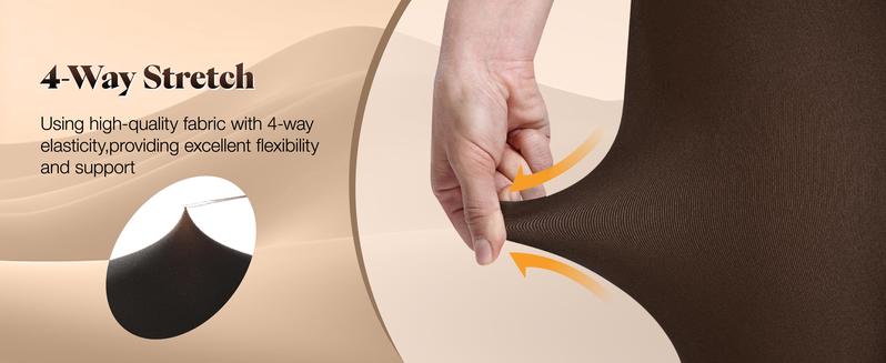 Muezna The Original Magic Fleece Lined Leggings Closed Foot Winter Comfort Fleece Tights Available in Plus Size  One-lined Seamless Style Fashionable Cozy Womenswear Warm Style Fashionable Cozy Womenswear - Basic FallFreshness