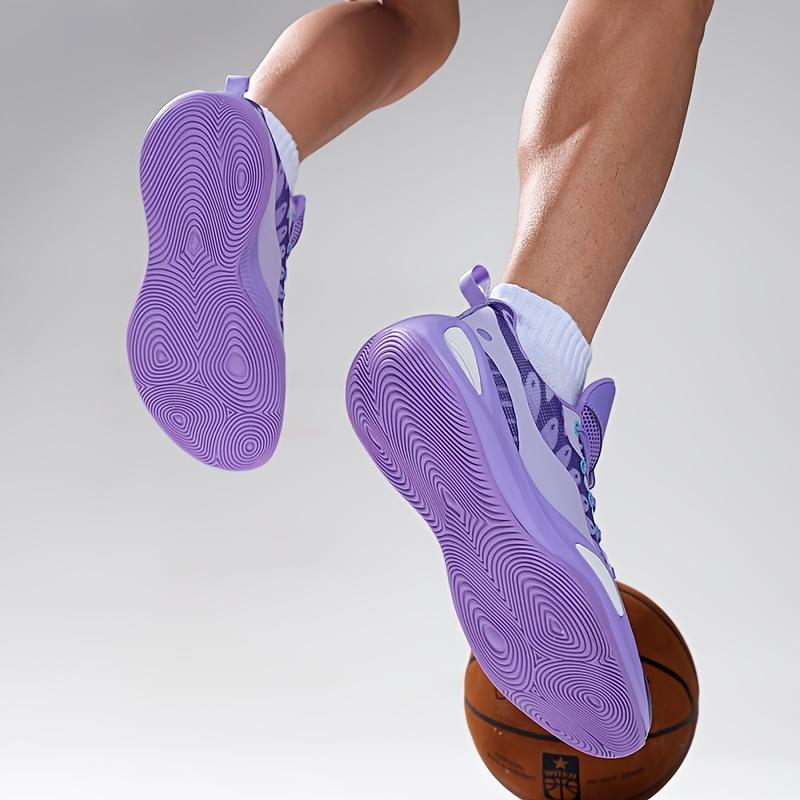 (New)Men's & Women's Dunking Basketball Shoes - Heavy-Duty Shock-Absorbing Training Sneakers with Anti-Slip Sole, Mid-Calf for Outdoor Streetwear, Dunkable Court Shoes