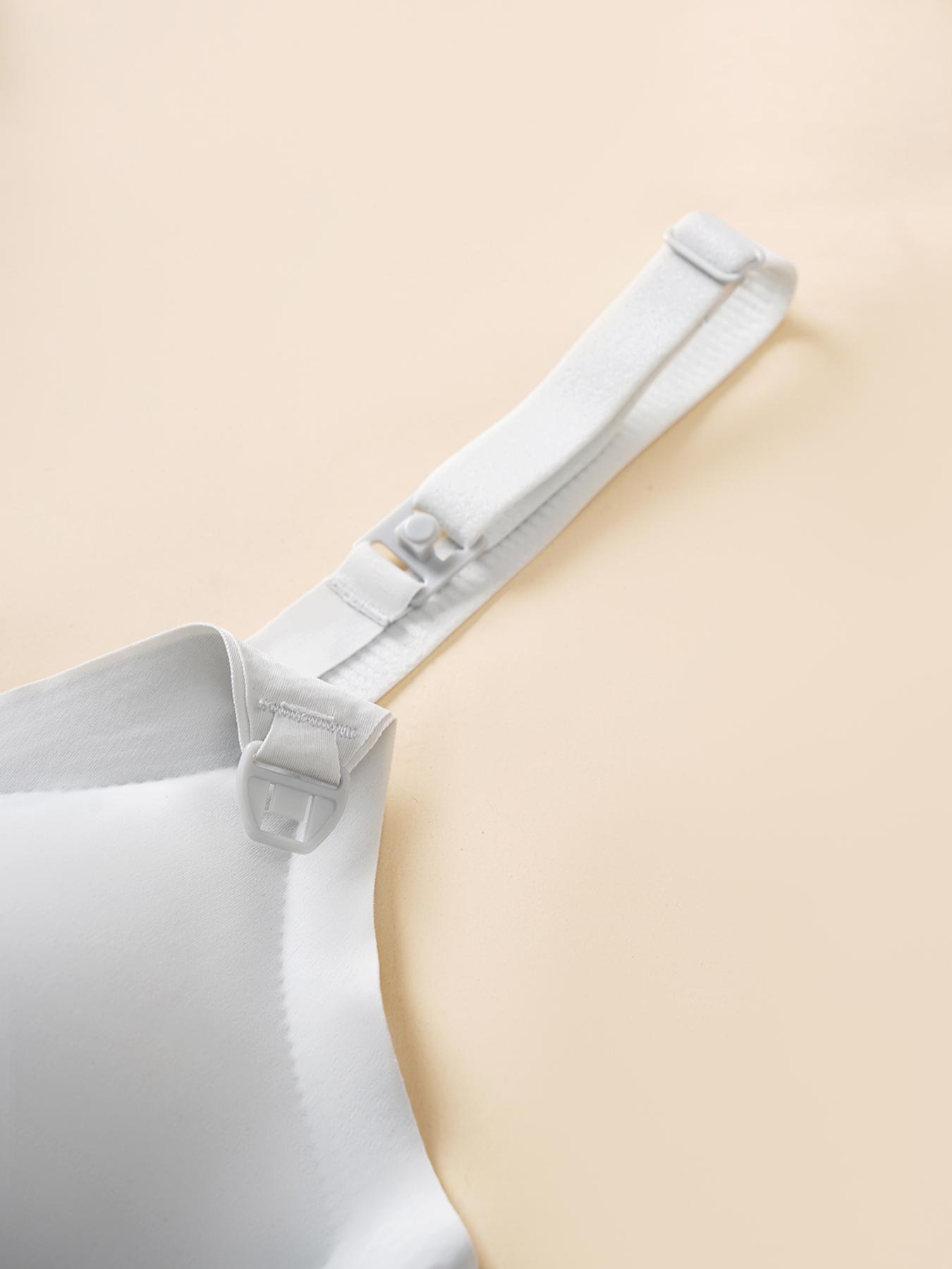 Maternity Wireless Bra, Adjustable Strap Nursing Bra, Women's Pregnant Maternity Underwear for Postpartum, Pregnancy Bra for Breastfeeding, Seamless Maternity Bra