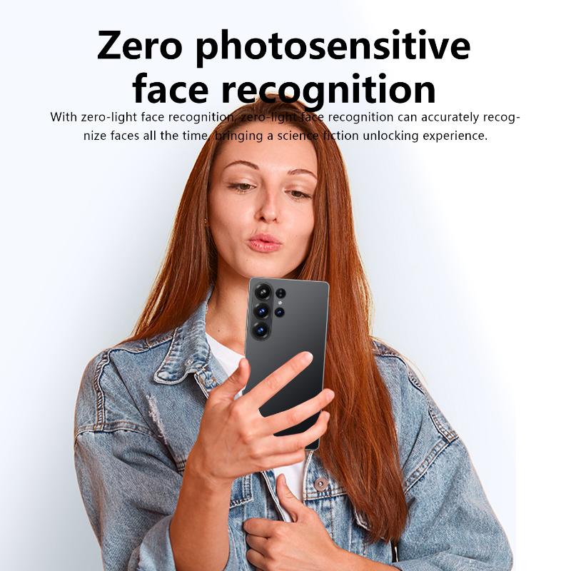 2026 New Ultra Smartphone,Dual SIM Android Smartphone with Pen and Facial Recognition,rounded corners,6.9Inch Screen HD Display,  8+20mp Camera, 4g Network, USB PD Charging ,Long-Lasting4400mAh Battery,Fast Charging, OTG Function flash sale