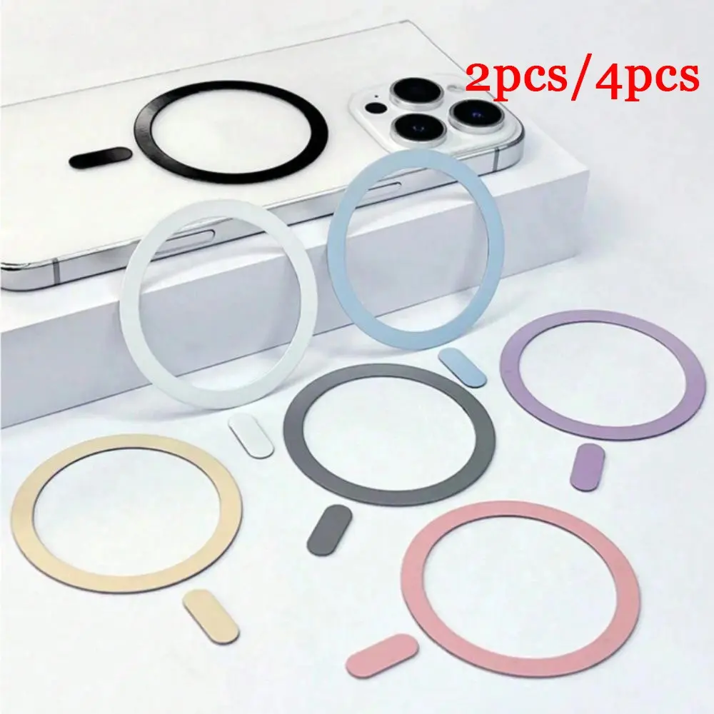 Strong Magnetic Ring – Compatible with MagSticker Magnetic Rings – Magnetic Ring Stand for MagMagnetic Wireless Charger Case, Phone Holders Fits Apple 17/16/15/14 Pro Max, Samsung Galaxy, and Android Devices, Electronic Mobile Accessory
