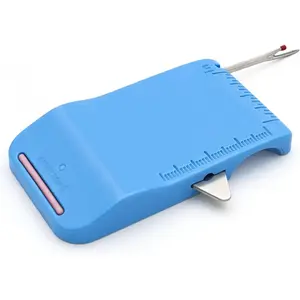 Sewing Machine Magnetic Seam Guide with Scale, Hem Guide and Seam Ripper for DIY Handicraft