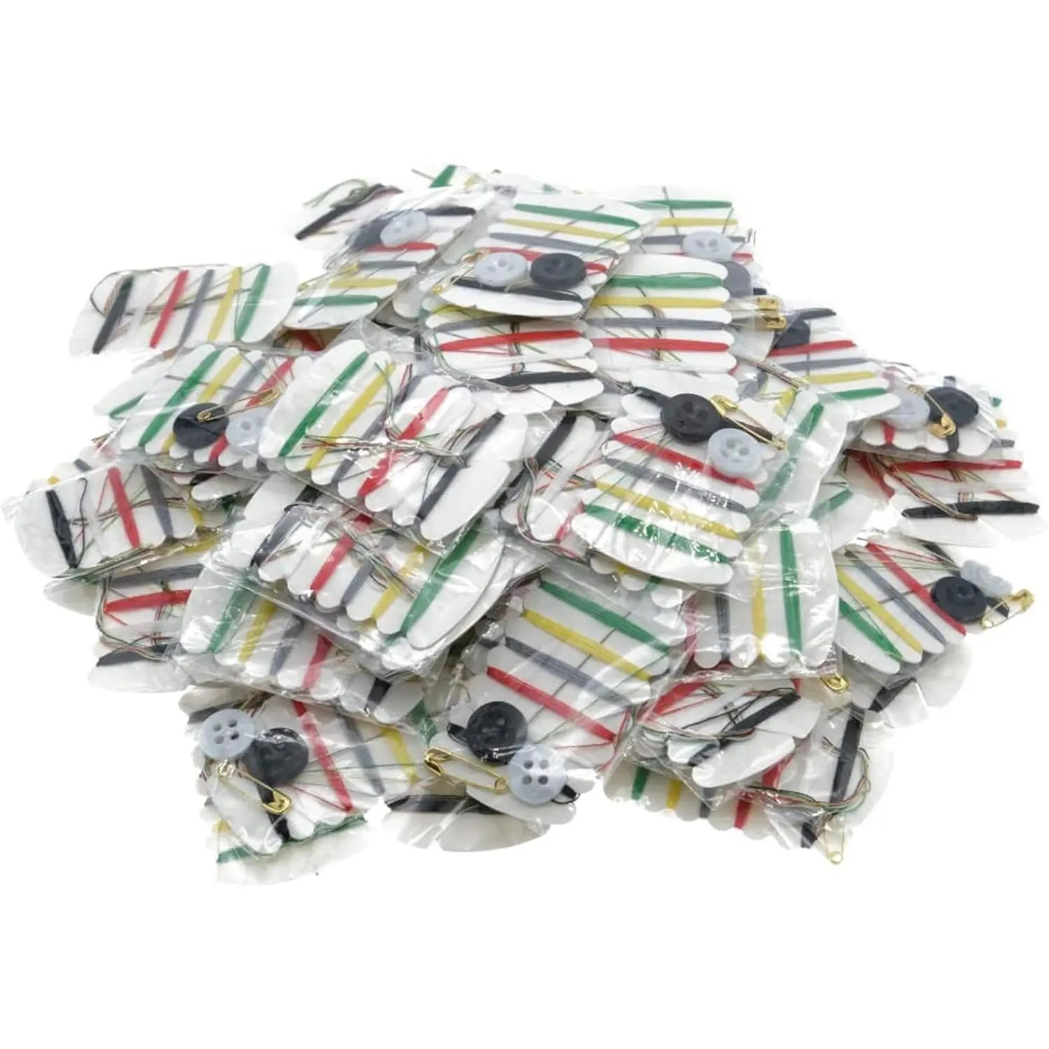 Travel Sewing Kit, 100 Sets |  Repair, , Thread, Buttons, For  Hotel