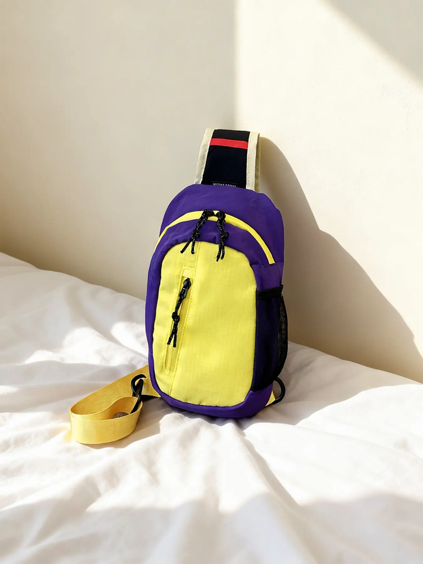 Outdoor Sports Cycling Bag, Unisex Lightweight Hiking Backpack, Portable Commuter Chest Pack, Casual Versatile Waterproof Crossbody Bag
