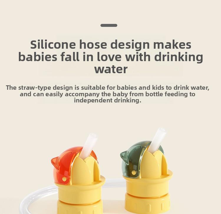 1 Pack Kids Water Bottle Spout Conversion Cap with Straw |     Universal Fit for Juice & Water Bottles |     Spill-Pro |   Spill-Proof Flip Top Cover for Toddlers & Children