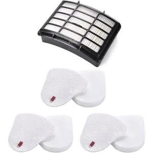 3 count Filters for Shark Navigator Lift-Away NV350, NV351, NV352, NV355, NV360, NV370, UV440, UV490, UV540 vacuum- XFF350 XHF350