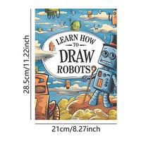 Robot painting book